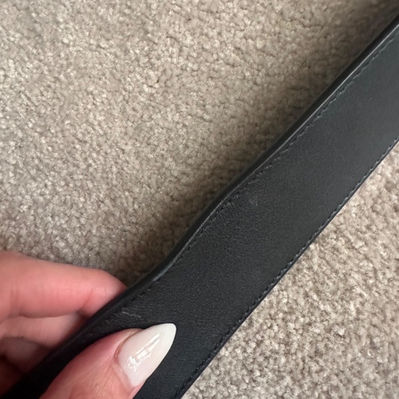 AUTHENTIC Black GG Marmont Wide Belt main image 4